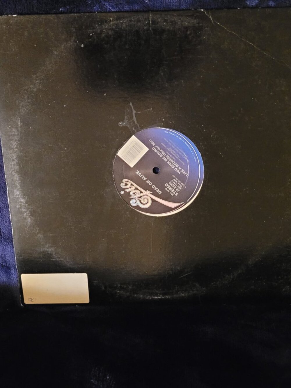 Dead Or Alive You Spin Me Round Like A Record Murder Mix 12-Inch Vinyl Epic 80s
